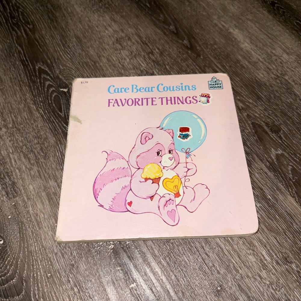 Vintage CareBears Board Book